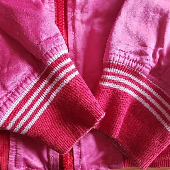 Vintage Oilily Bibie Satin Bomber Jacket Kids Size 116 / 6y - Picture 7 of 11